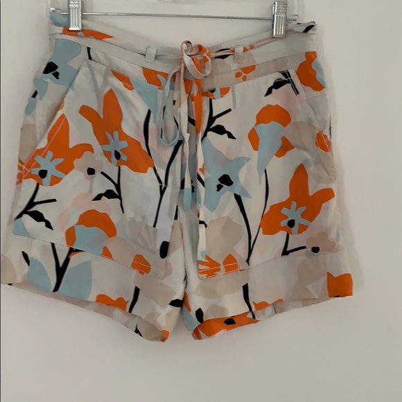 Diane Von Furstenberg Pants - Playful DVF silk shorts in fabulous pattern.